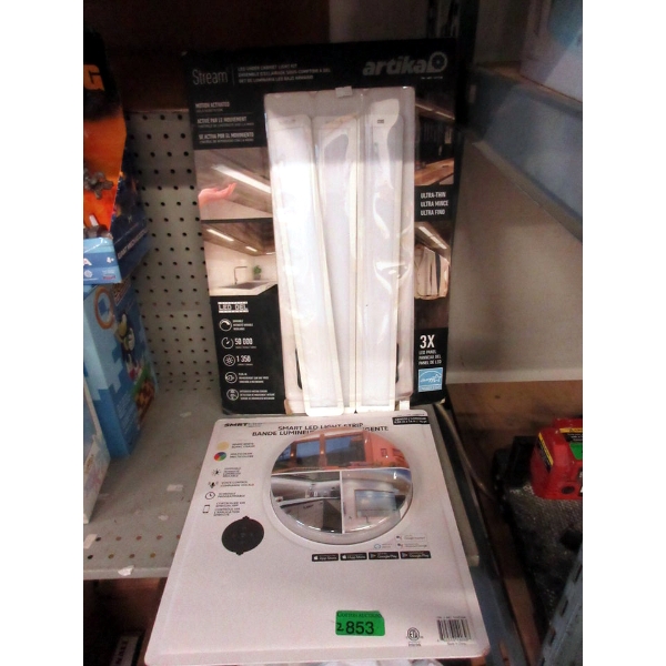 LED Under Cabinet Strip Light Kit & Smart Strip Light