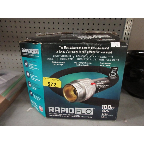 100' Rapid Flo Garden Hose - 5/8"