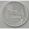 Image 1 : 1 Oz .999 Silver Christmas Round 
