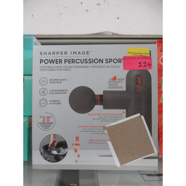 Sharper Image Power Percussion Sport Massager