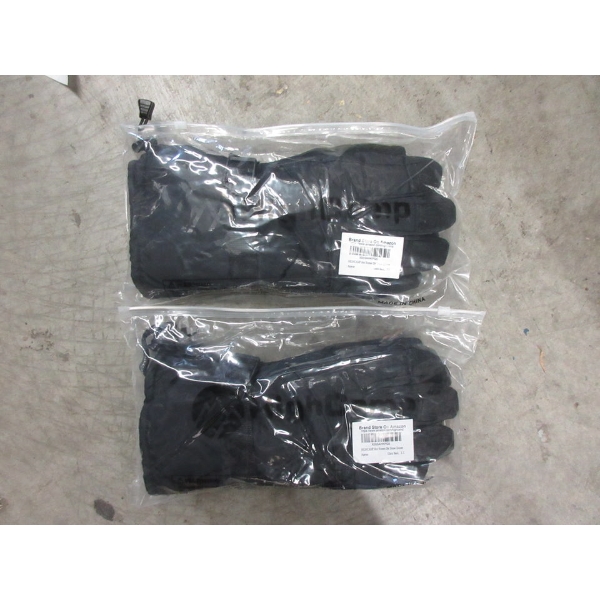 2 New Pairs of High Camp Ski & Snow Gloves - L