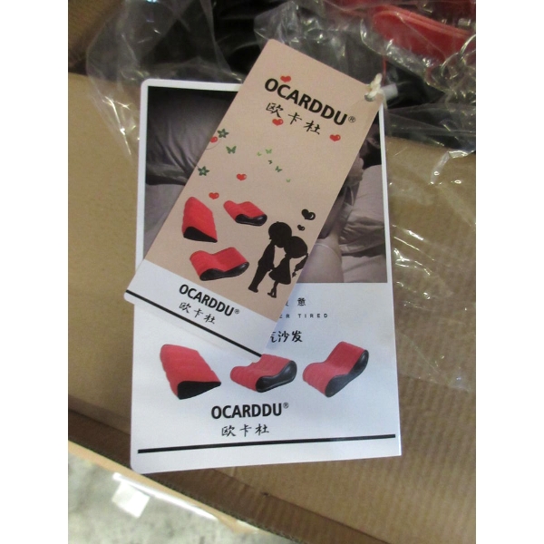 New Ocarddu Inflatable S-Shape Sex Sofa & Toys