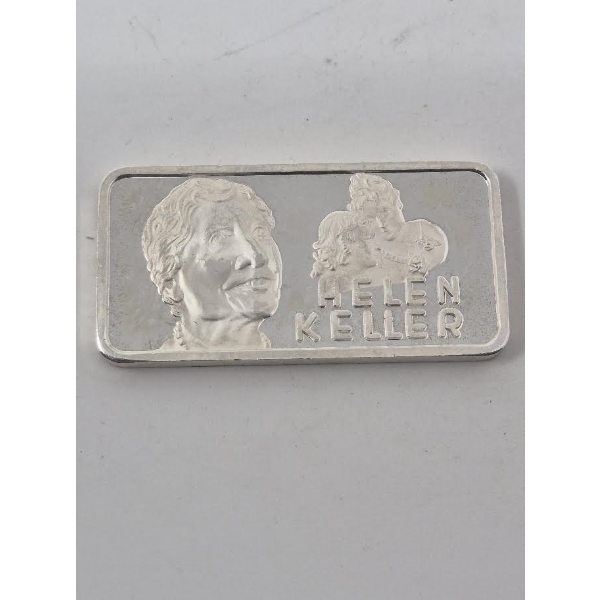 1 Oz .999 Silver Our Greatest Americans Bar