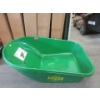 Image 1 : 2 Green Steel Wheel Barrow Trays