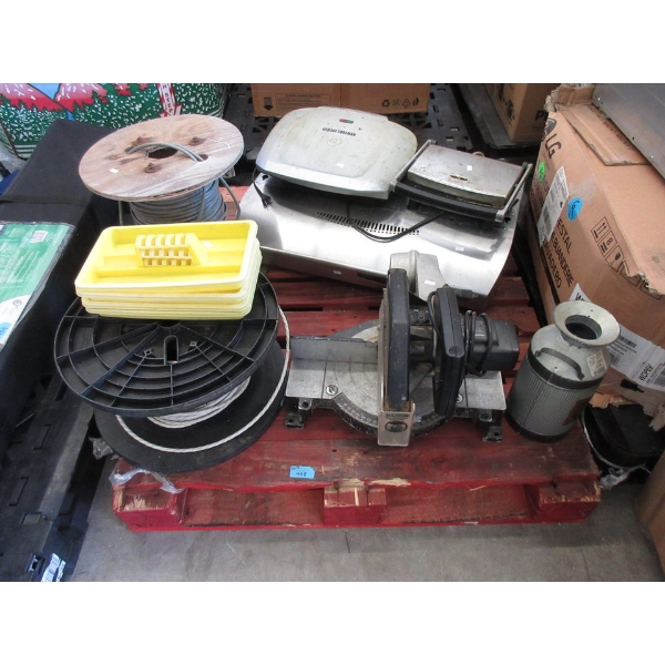 Skid of Tools and Household Goods - Preowned 