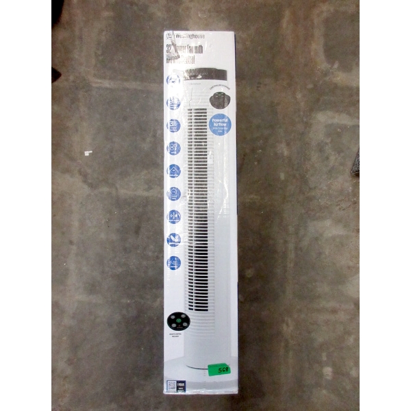Westinghouse 32" Oscillating Tower Fan - White