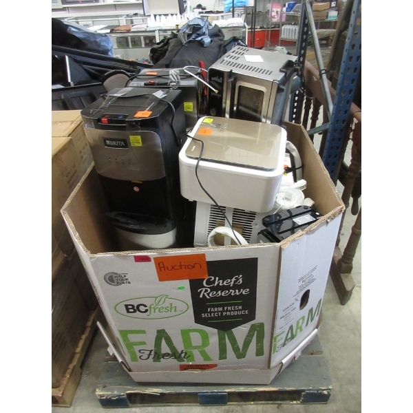 Skid of Customer Return Coolers, ACs & More