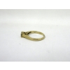 Image 3 : 14KT Yellow Gold Diamond Solitaire Ring 