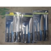 Image 1 : 3 New 4 Piece Kitchen Knife & Steel Sets