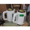 Image 1 : 2 White Cordless Electric Tea Kettles