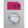 Image 1 : 1 Oz .999 Silver 2013 African Wildlife Elephant Coin 