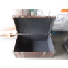 Image 2 : Faux Leather Dome Top Storage Chest