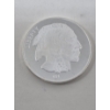 Image 2 : 1 Oz .999 Silver Indigenous/Buffalo Round 