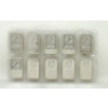 Image 1 : UNCUT 10 x 1/2 Oz .999 Silver Pan American Bars 