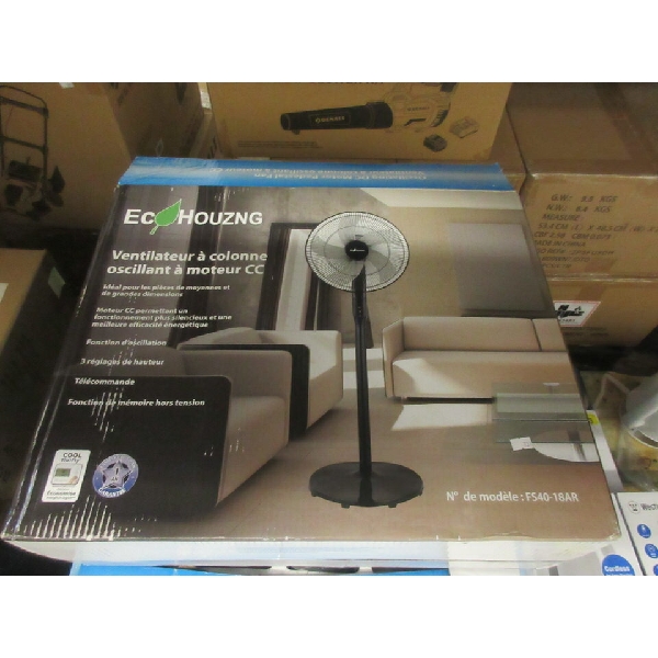 EcoHouzing Oscillating DC Motor Pedestal Fan