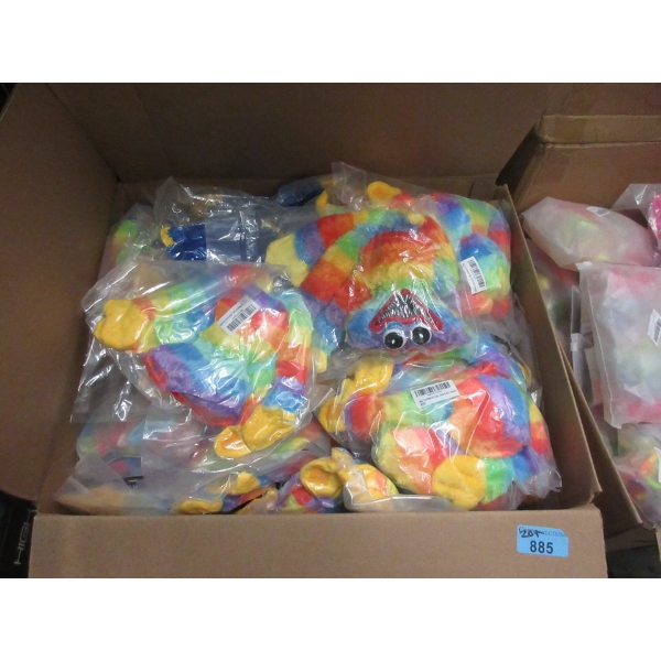 20+ New 16  Colourful Stuffed Toys - Velcro Hands