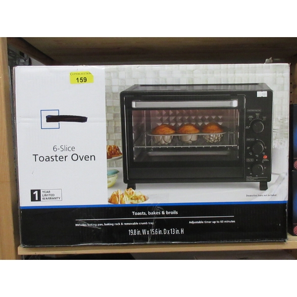 Mainstays 6-Slice Toaster Oven 