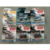 Image 1 : 6 Hot Wheels 2016/17 Star Wars Carships