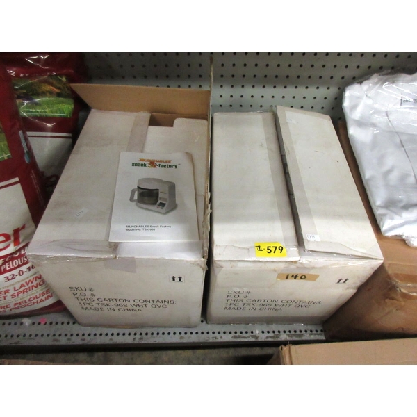 Two 1980s Munchables Snack Factory Ovens - In Boxes