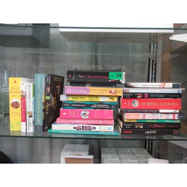 24 Paperback Books and Novels - Assorted Genres