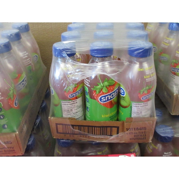 4 Cases of Snapple Zero "Kiwi Strawberry" Drink