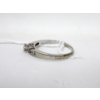 Image 3 : 14 KT White Gold 11 Diamond Ring - Size 9