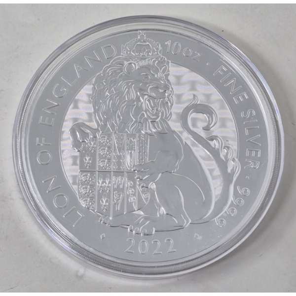 10 Oz .9999 Silver 2023 Bull of Clarence Coin 