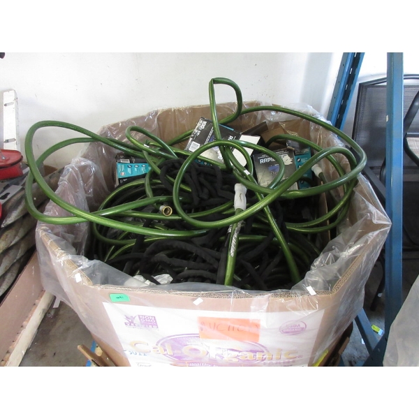 Skid of Assorted Garden Hoses - Customer Returns