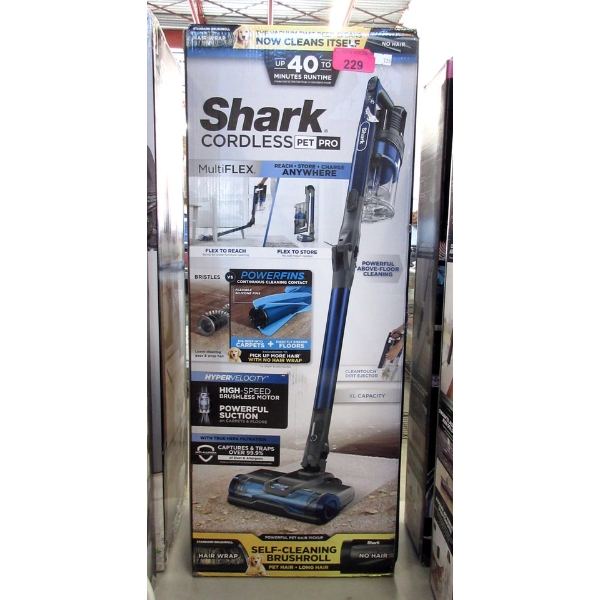 Shark Cordless Pet Pro Stick Vacuum in Box