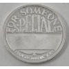 Image 2 : 1 Oz .999 Silver 2002 Christmas Snowman Round 