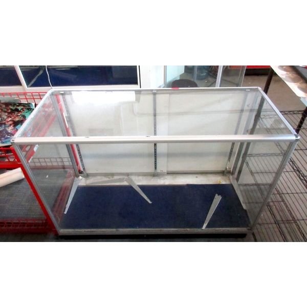 Floor Standing Glass Showcase - No Shelf