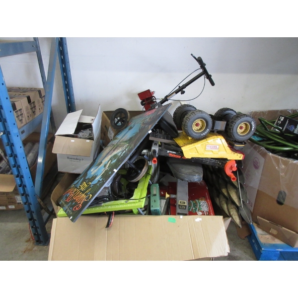 Skid of Storage Locker Goods - As Is