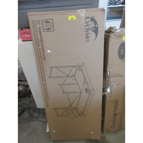 Cyclysio 47" Grey L-Shaped Computer Desk