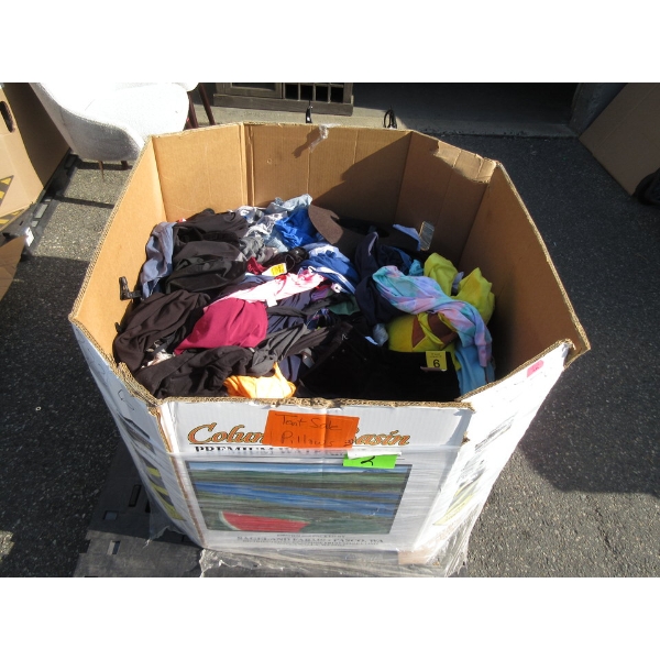 Skid of Overstock & Customer Return Clothing - As Is