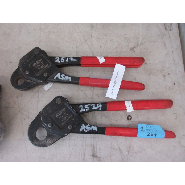 2 Pex F1807 Crimpers - 1/2" & 3/4"