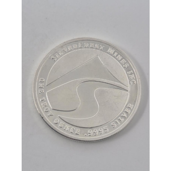1 Oz .9995 Silver 2010 Round