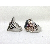 Image 3 : 2 x Sterling Silver Estate Rings 