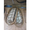 Image 1 : Rare - WWII Military Wood & Canvas Snow Shoes