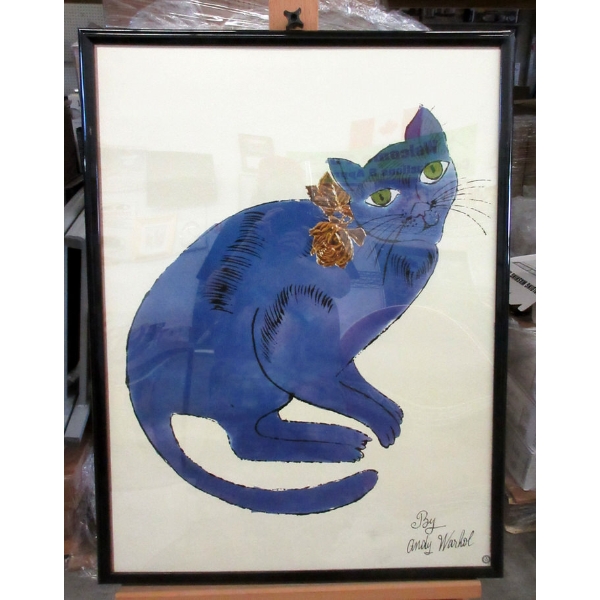 Andy Warhol "Untitled Cat" by Neves Publishing