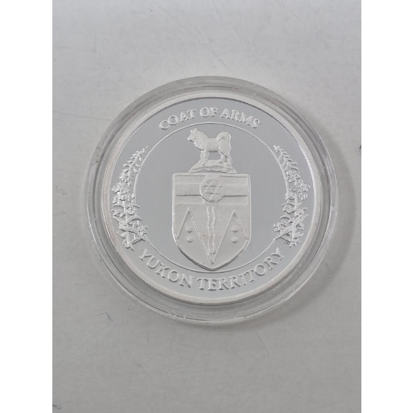 1 Oz .999 Silver 2000 Millenium Celebration Coat of Arms Round 