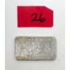 Image 1 : Vintage 1 Oz .999+ Silver 1982 Thanksgiving Day Bar 