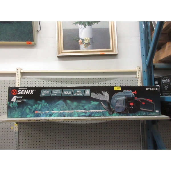 New Senix 4 Cycle Gasoline Hedge Trimmer - In Box