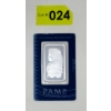 Image 1 : 1 Oz .999 Silver PAMP Suisse Certified Bar 