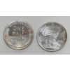 Image 2 : 2 x 1/2 Oz .999 Silver Walking Liberty Rounds