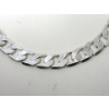 Image 2 : Wide .925 Sterling Silver 19"  Curb Link Chain