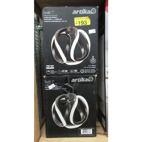 2 Artika  Vivaldi 1  LED Pendant Lights