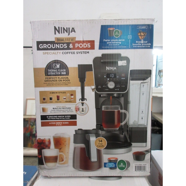 Ninja Dual Brew Specialty Coffee System in Box