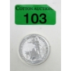 Image 1 : 1 Oz .999 Silver 2023 Britannia Coin 