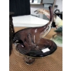 Image 3 : Metal Lantern, Chalet Glass Ashtray & China Bird