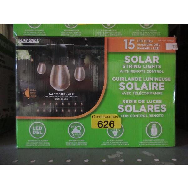 Sunforce 35' Solar LED String Light 